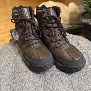 Columbia Men Kodiak Pass OmniHeat Waterproof  Boots Black 13